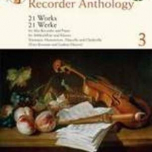 BAROQUE RECORDER ANTHOLOGY BK 3 BK/CD
