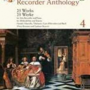 BAROQUE RECORDER ANTHOLOGY BK 4 BK/CD