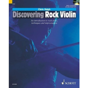 DISCOVERING ROCK VIOLIN BK/CD