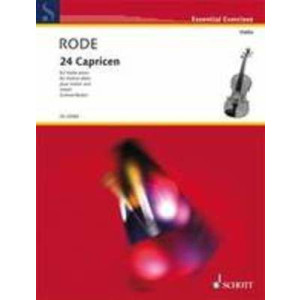RODE - 24 CAPRICES VIOLIN
