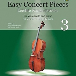 EASY CONCERT PIECES BOOK 3 CELLO/PIANO