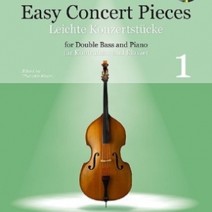 EASY CONCERT PIECES BK 1 DOUBLE BASS/PIANO BK/CD