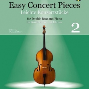EASY CONCERT PIECES BK 2 DOUBLE BASS/PIANO BK/CD