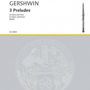 GERSHWIN - 3 PRELUDES OBOE/PIANO