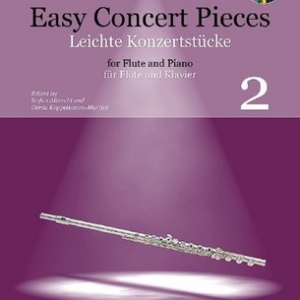 EASY CONCERT PIECES BK 2 FLUTE/PIANO BK/CD