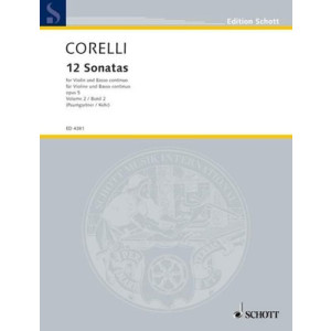 CORELLI - 12 SONATAS OP 5 BK 2 VIOLIN/PIANO