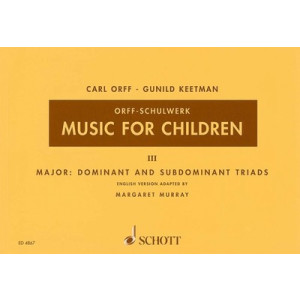 MUSIC FOR CHILDREN VOL 3 MAJOR DOMINANT MURRAY