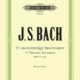 BACH - 15 TWO PART INVENTIONS BWV 772-786