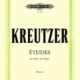 KREUTZER - 42 STUDIES FOR VIOLIN