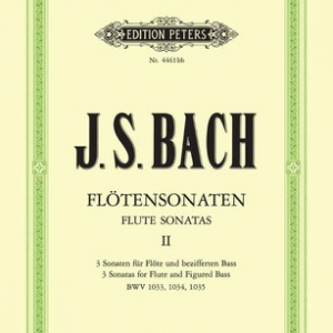 BACH - FLUTE SONATAS VOL 2 BWV 1033-1035 FLUTE/PIANO
