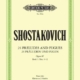 SHOSTAKOVICH - PRELUDES AND FUGUES OP 87 VOL 1 (1-12)