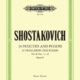 SHOSTAKOVICH - PRELUDES AND FUGUES OP 87 VOL 2 (13-24)