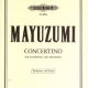 MAYUZUMI - CONCERTINO FOR XYLOPHONE