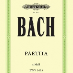 PARTITA A MIN (SONATA) BWV 1013 FLUTE SOLO URTEX
