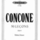 CONCONE - 50 LESSONS OP 9 MEDIUM VOICE