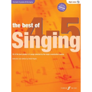 BEST OF SINGING GR 4-5 HIGH VOICE/CD