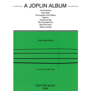 A JOPLIN ALBUM VIOLIN/PIANO ARR FRASER