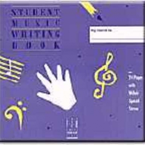 STUDENT MUSIC WRITING BOOK