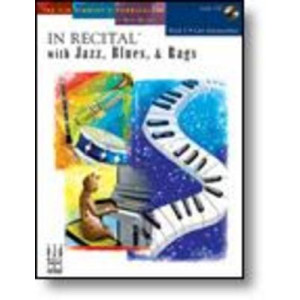 IN RECITAL WITH JAZZ BLUES AND RAGS BK 6 BK/CD
