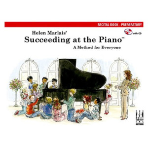 SUCCEEDING AT THE PIANO PREP RECITAL BOOK BK/CD