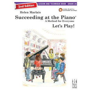 SUCCEEDING AT THE PIANO 2ND ED GRADE 2A LESSON & TECH BK/CD