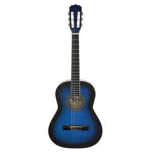 Aria Fiesta 3/4 Size Classical/Nylon String Guitar Blue Shade