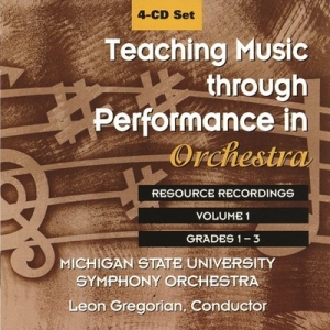 TEACHING MUSIC THROUGH PERF ORCH CD V1 GR 1-3