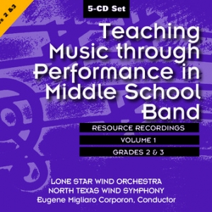 TEACHING MUSIC THROUGH PERF MIDDLE SCHOOL BAND CD
