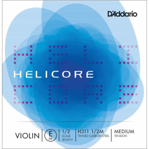 D'Addario Helicore Violin Single 'E' 1/2 Size
