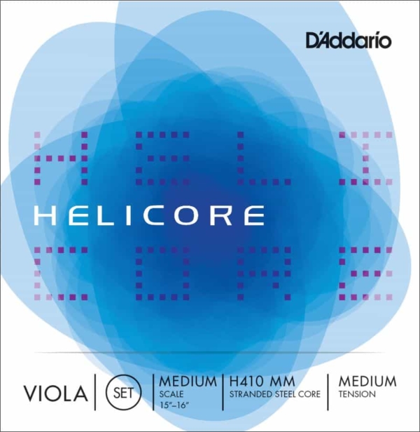 D'Addario Helicore Viola String Set 15-15.5 Inch Size