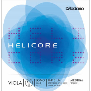 D'Addario Helicore Viola Single 'G' 16-16.5 Inch Size