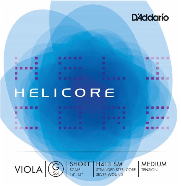 D'Addario Helicore Viola Single 'G' 13-14 Inch Size