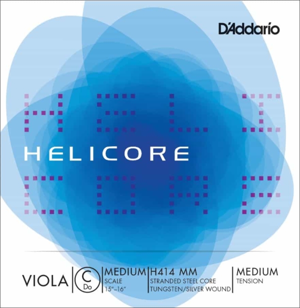 D'Addario Helicore Viola Single 'C' 15-15.5 Inch Size