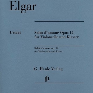 ELGAR - SALUT DAMOUR OP 12 CELLO/PIANO
