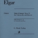 ELGAR - SALUT DAMOUR OP 12 CELLO/PIANO