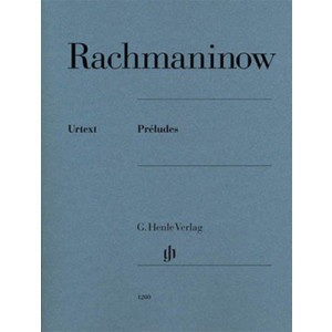 RACHMANINOFF - 24 PRELUDES FOR PIANO URTEXT