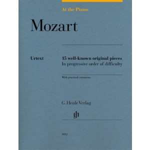 AT THE PIANO MOZART 15 WELL-KNOWN ORIGINAL PIECES