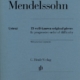 AT THE PIANO MENDELSSOHN 13 WELL-KNOWN ORIGINAL PIECES