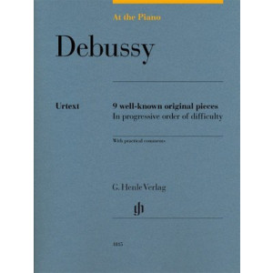 AT THE PIANO DEBUSSY 9 WELL-KNOWN ORIGINAL PIECES