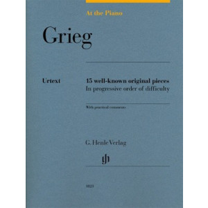AT THE PIANO GRIEG 15 WELL-KNOWN ORIGINAL PIECES