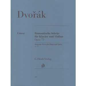 DVORAK - ROMANTIC PIECES OP 75 VIOLIN/PIANO