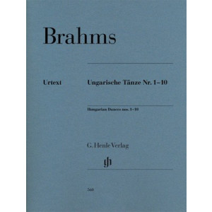 BRAHMS - HUNGARIAN DANCES NOS 1-10 PIANO
