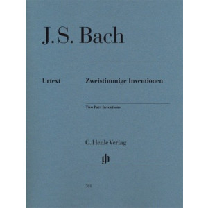 BACH - TWO PART INVENTIONS URTEXT