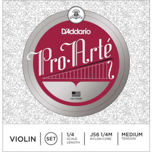 D'Addario Pro-Arte Violin String Set 1/4 Size