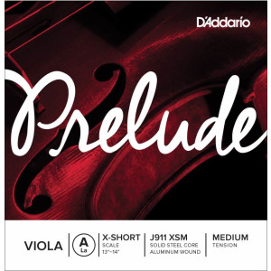D'Addario Prelude Viola Single 'A' 11-12 Inch Size
