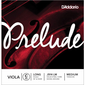 D'Addario Prelude Viola Single 'C' 16-16.5 Inch Size