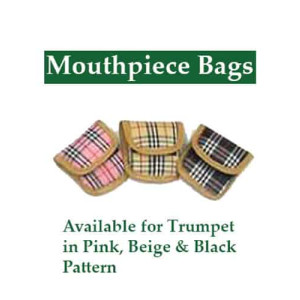 J.Michael Beige Trumpet Mouthpiece Bag