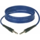 6m KIK Blue Instrument Cable w Nickel Connectors