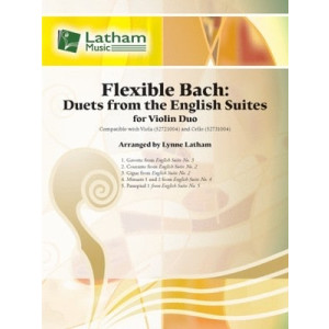 FLEXIBLE BACH DUETS FROM ENGLISH SUITES VIOLIN