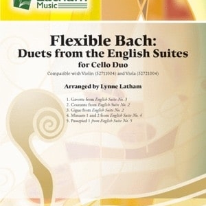 FLEXIBLE BACH DUETS FROM ENGLISH SUITES CELLO
